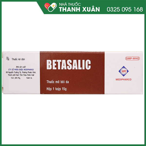 Betasalic điều trị viêm da